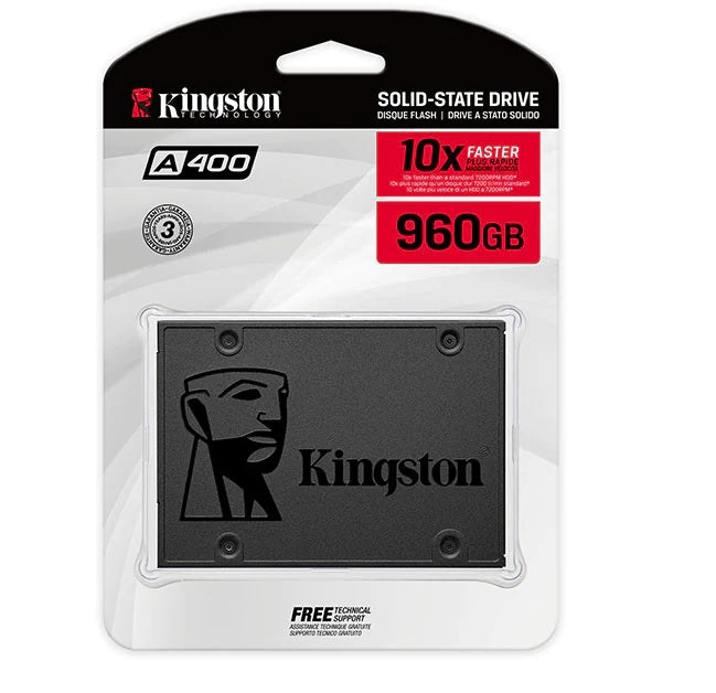 Solid State Drive (SSD) Kingston A400, 960GB, 2.5inch, SATA III SA400S37/960G