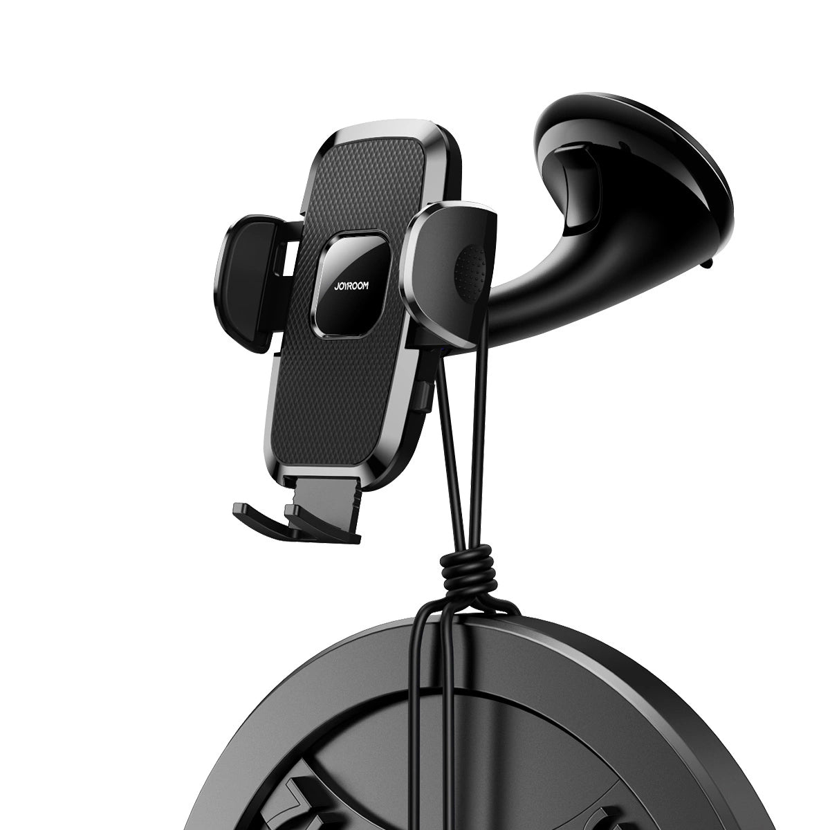 Joyroom JR-ZS259 2in1 Car Holder, 4.7inch - 6.7inch, Black