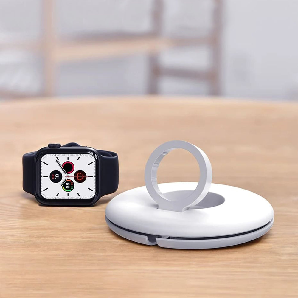 Baseus BS-W511R Support for Apple Watch Series Wireless Charger, White C0119501