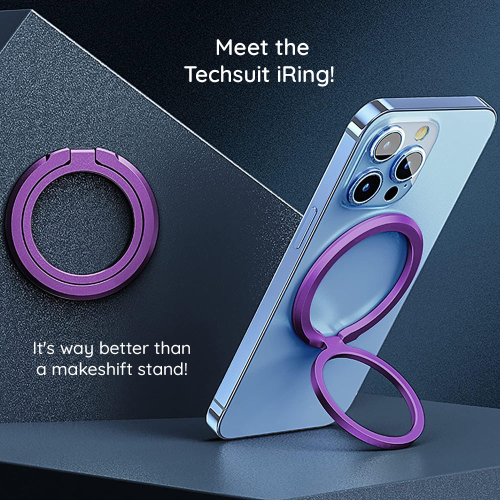 Techsuit MPR3 Ring Holder, Universal, White