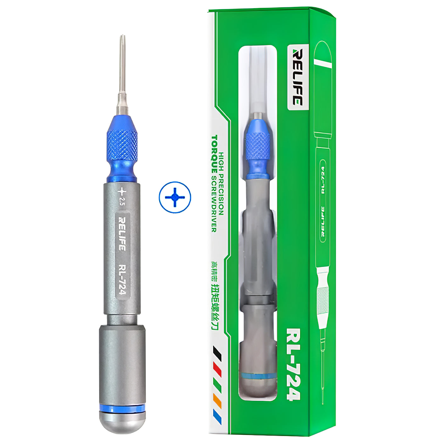 Relife RL-724 Screwdriver, Phillips 2.5mm