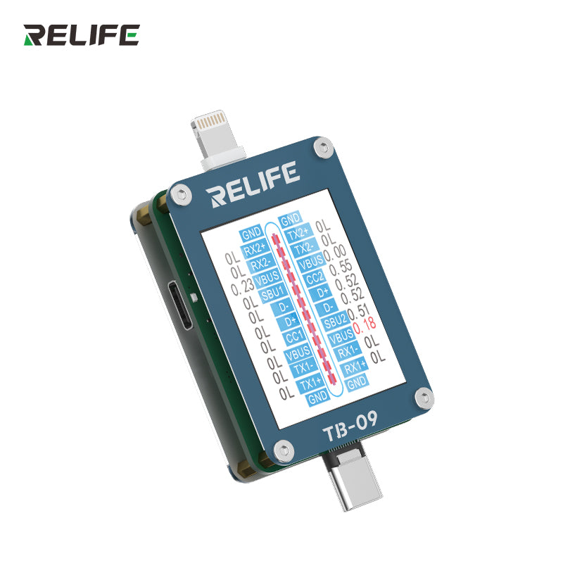 Tester Service Relife TB-09, Lightning / USB-C
