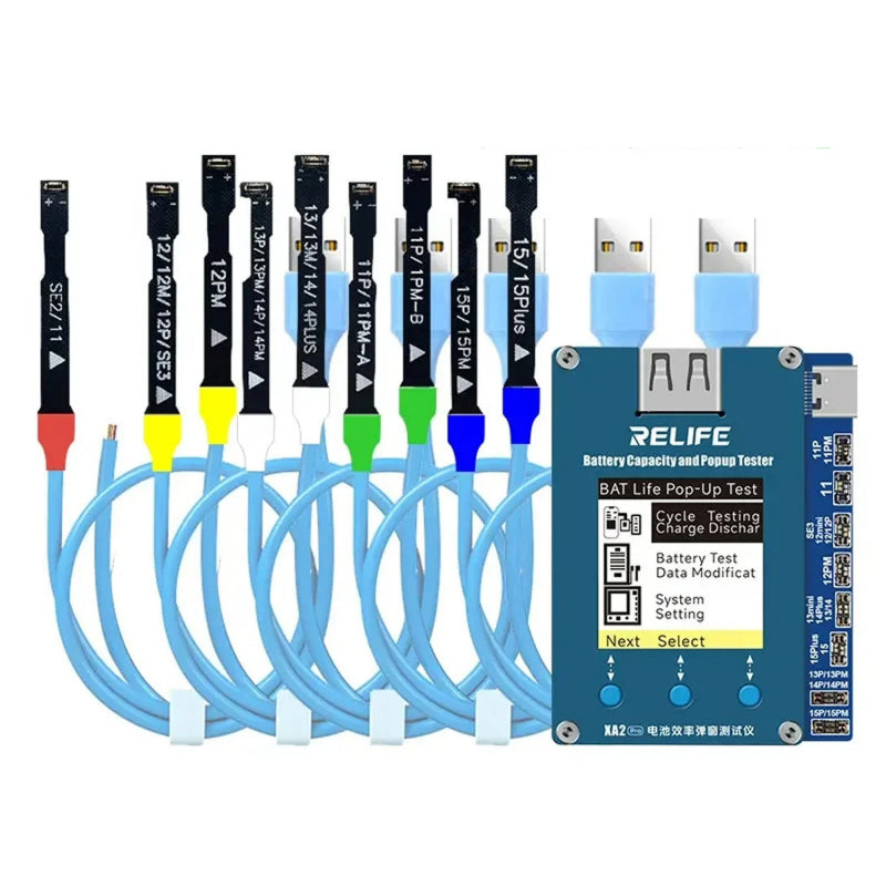 Relife XA2 Pro Service Tester for Apple iPhone 11 - 15 Series Battery