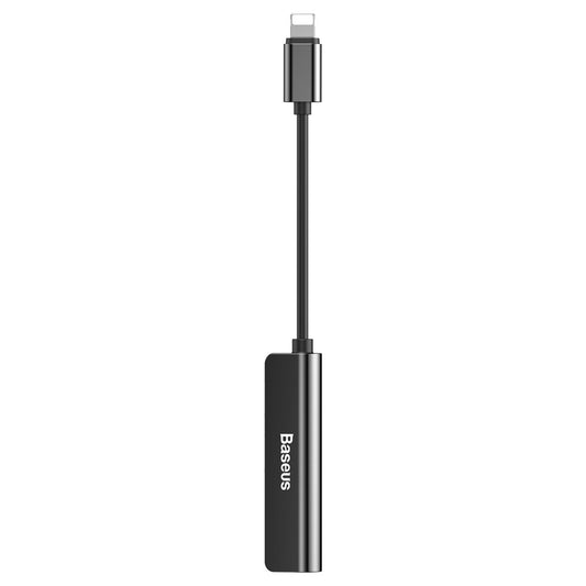 Lightning Audio Adapter - Lightning / 3.5mm Baseus L52, Black CALL52-01