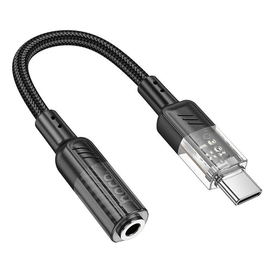 Audio Adapter USB-C - 3.5mm HOCO LS37, Black