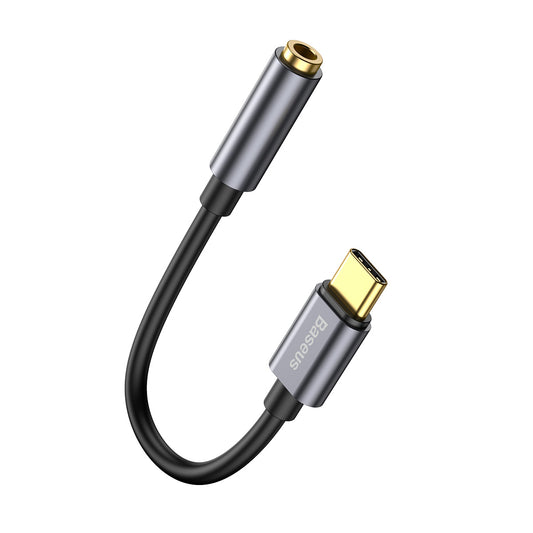 Audio Adapter 3.5mm - USB-C Baseus L54, Grey CATL54-0G
