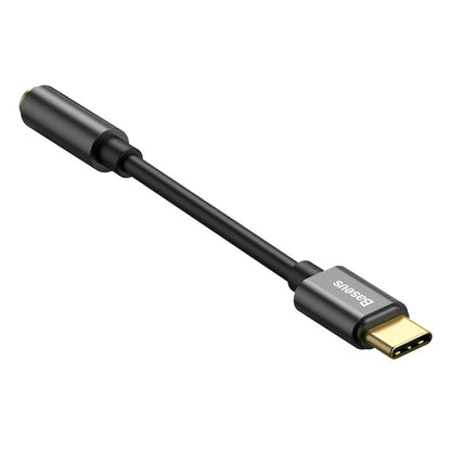 Audio Adapter USB-C - 3.5mm Baseus L54, Black CATL54-01