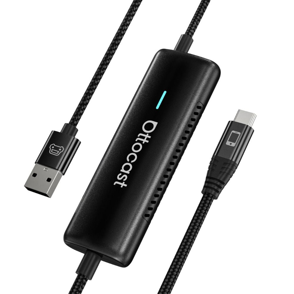 Ottocast Mirror Touch Carplay / Android Auto Adapter for Apple iPhone / Android Series CA450-T