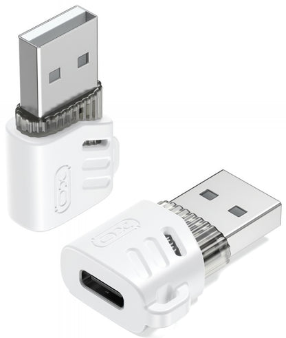 USB-C to USB-A Data and Charging Adapter XO Design NB256D, White