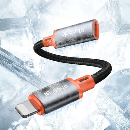 USB-C to Lightning Data and Charging Adapter McDodo CA-1440, Black