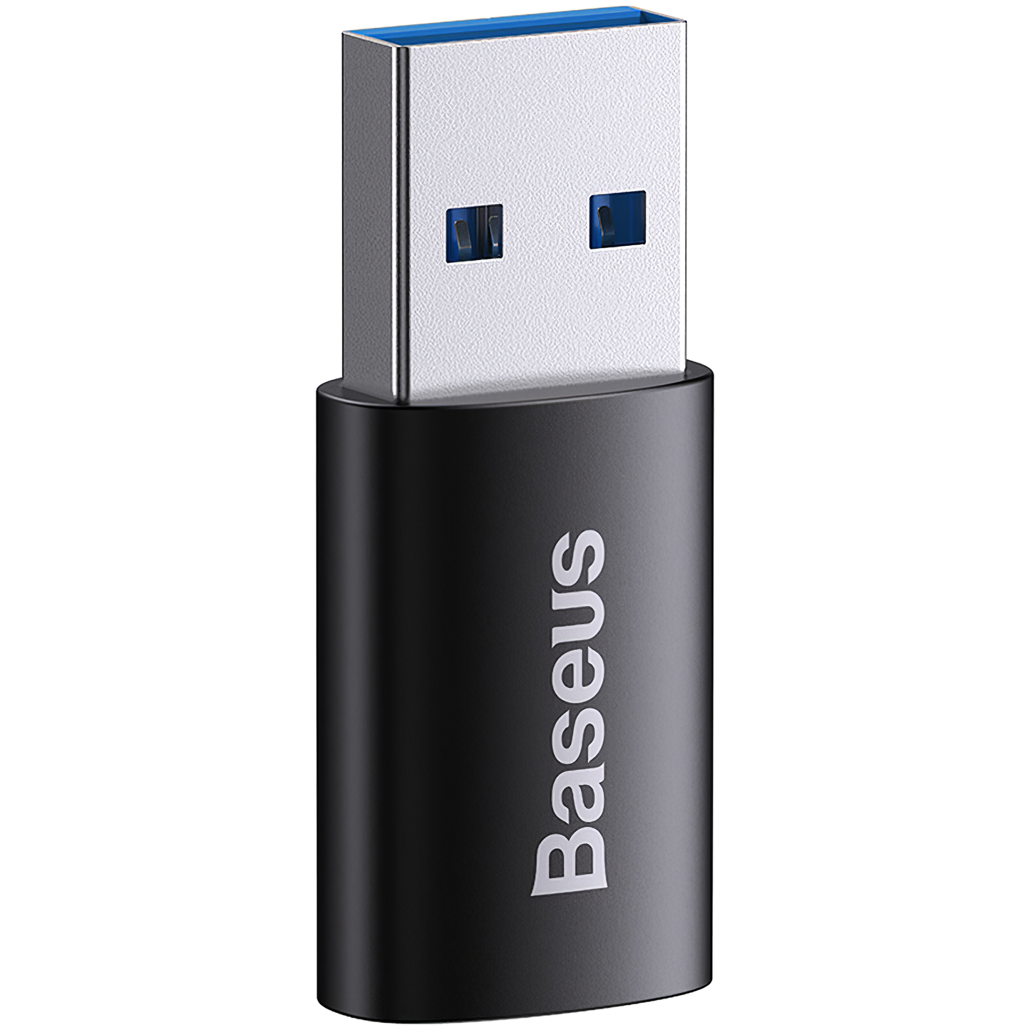 USB-C - USB-A Data and Charging Adapter Baseus Ingenuity, Black ZJJQ000101