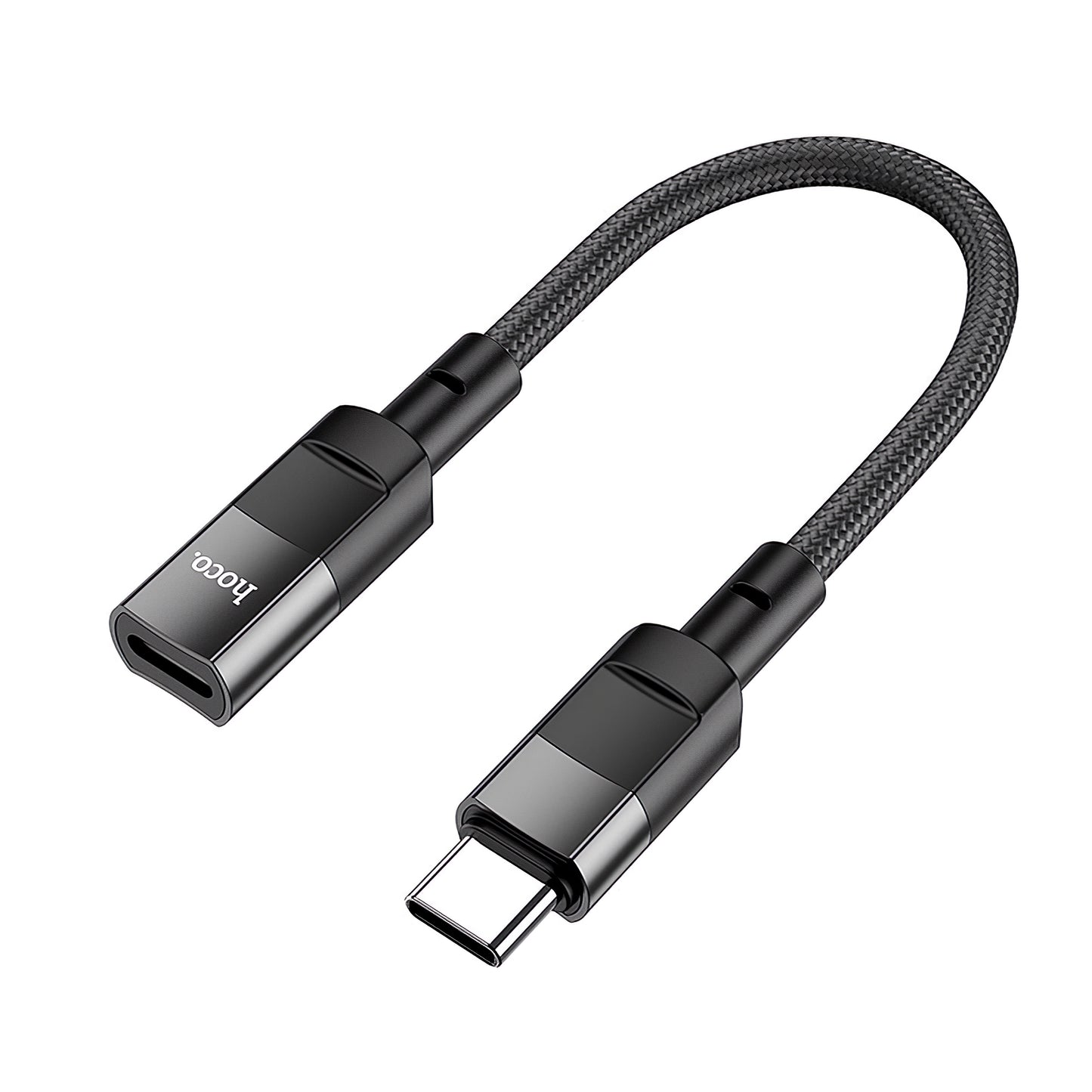 Adapter OTG USB-C - Lightning HOCO U107, 0.1m, Black