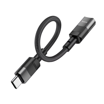 Adapter OTG USB-C - Lightning HOCO U107, 0.1m, Black