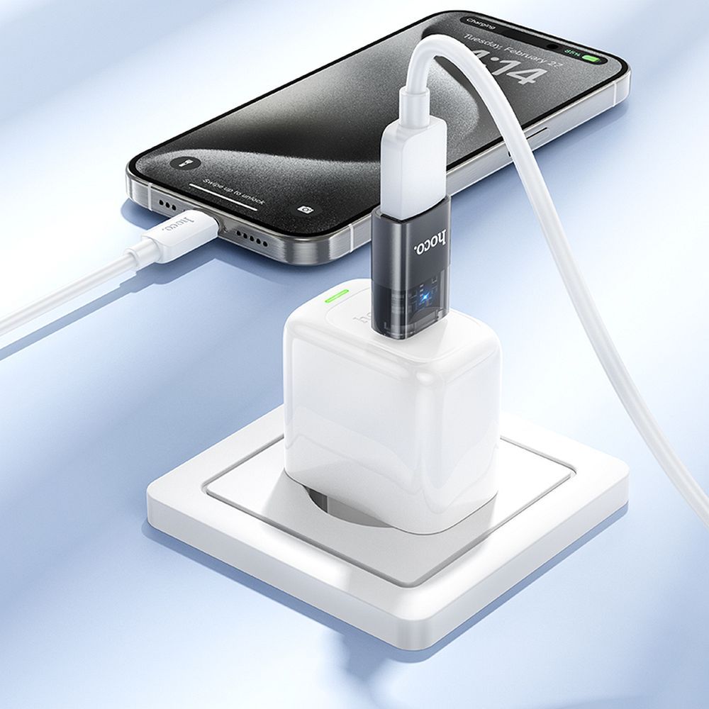 OTG Adapter USB-C - USB-A HOCO UA36B, Black