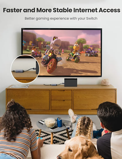 UGREEN CM209 Network Card, RJ45, USB, Gray