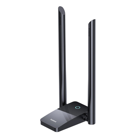 Baseus FastJoy Wireless Adapter, Dual Band, Wi-Fi 6, 1800Mbps, Black B01317600111-06