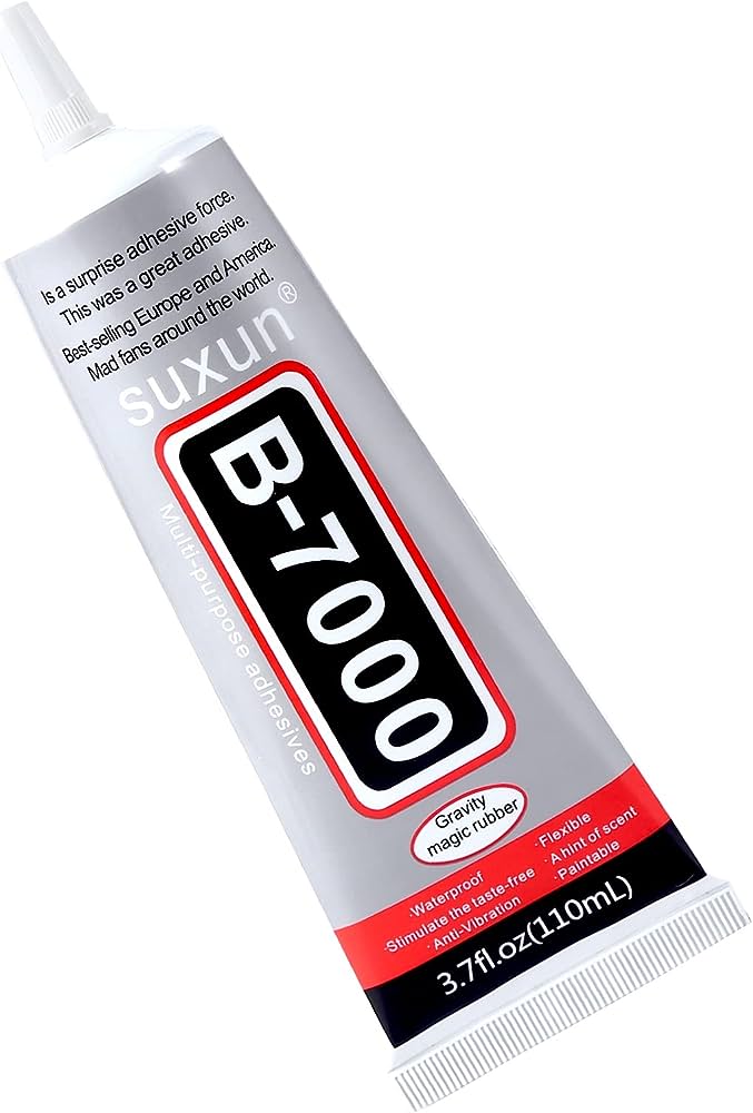 Suxun B-7000 Liquid Adhesive, 110ml, Transparent