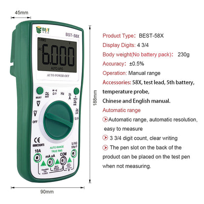 Digital Measuring Device Best BST-58X