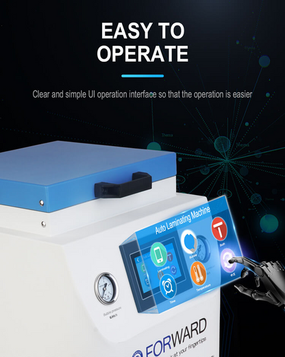 OCA Laminating Machine / Bubble Removal Forward Siri