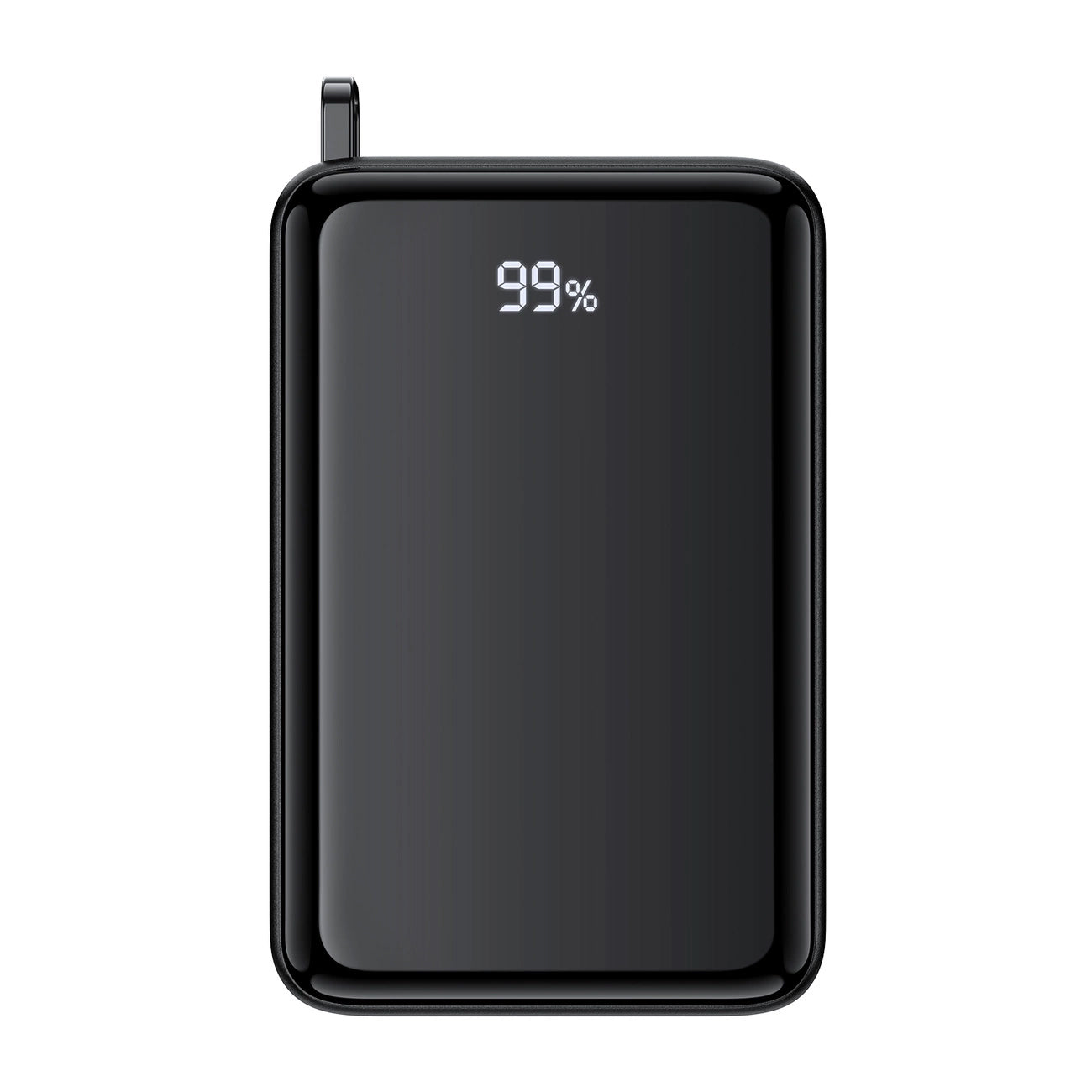 Acefast M4 External Battery, 20000mAh, 67W, PD + QI, 1 x USB-A - 2 x USB-C, Black