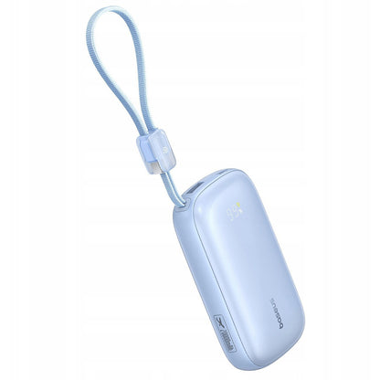 Baseus EnerFill FC21 Qpow 3 Ultra External Battery, 20000mAh, 22.5W, QC + PD, 1 x USB-A - 1 x USB-C, Blue E0027M03