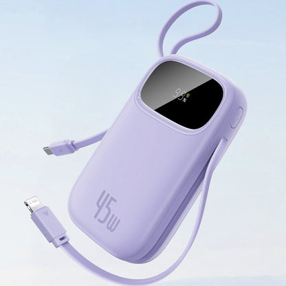 Baseus EnerFill FC31 Qpow 3 External Battery, 20000mAh, 45W, QC + PD, 1 x Lightning - 1 x USB-A - 2 x USB-C, Blue E0028D03