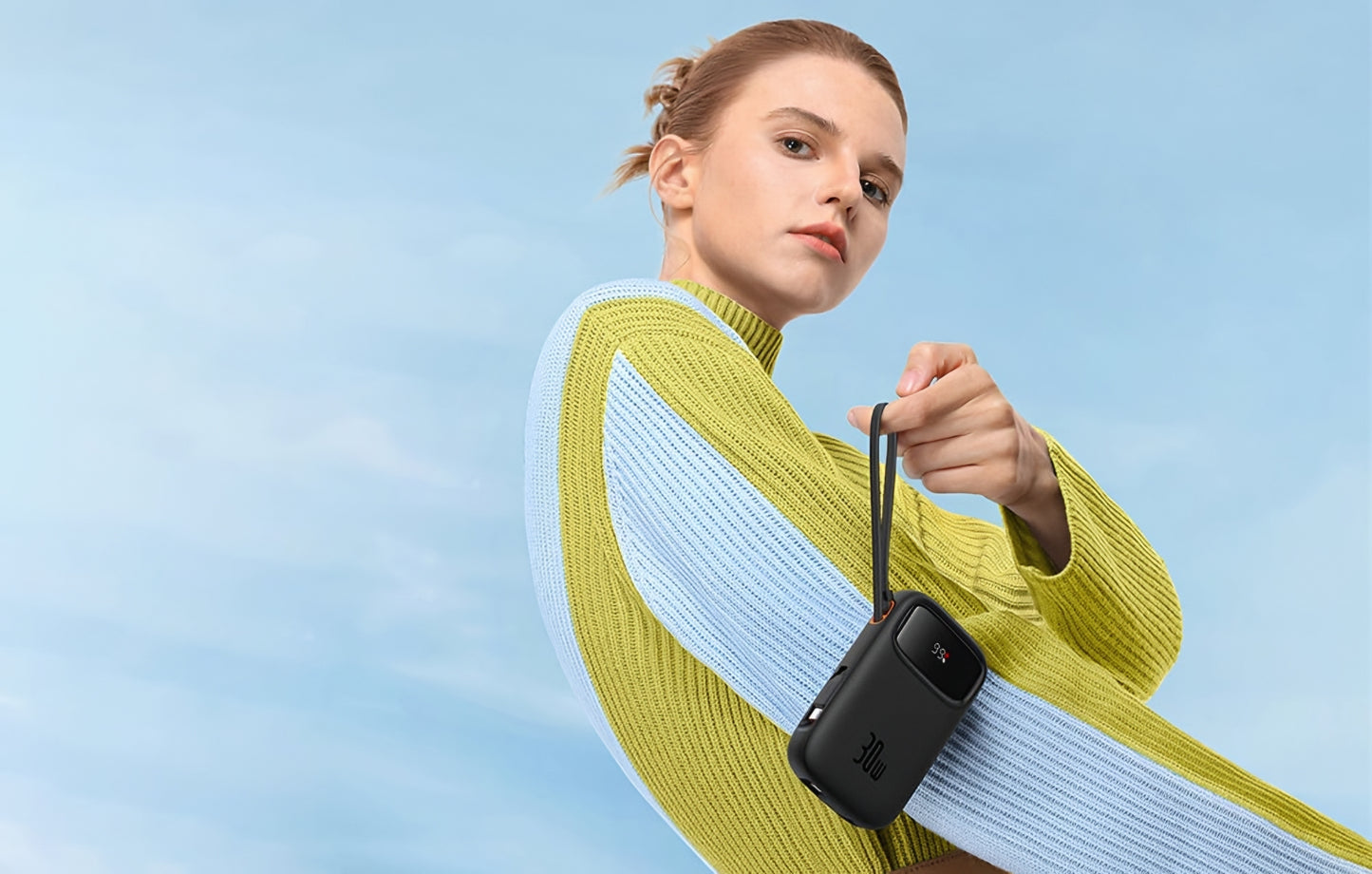 Baseus Qpow2 External Battery, 20000mAh, 30W, QC + PD, 1 x USB-A - 3 x USB-C, Black P10055009113-00