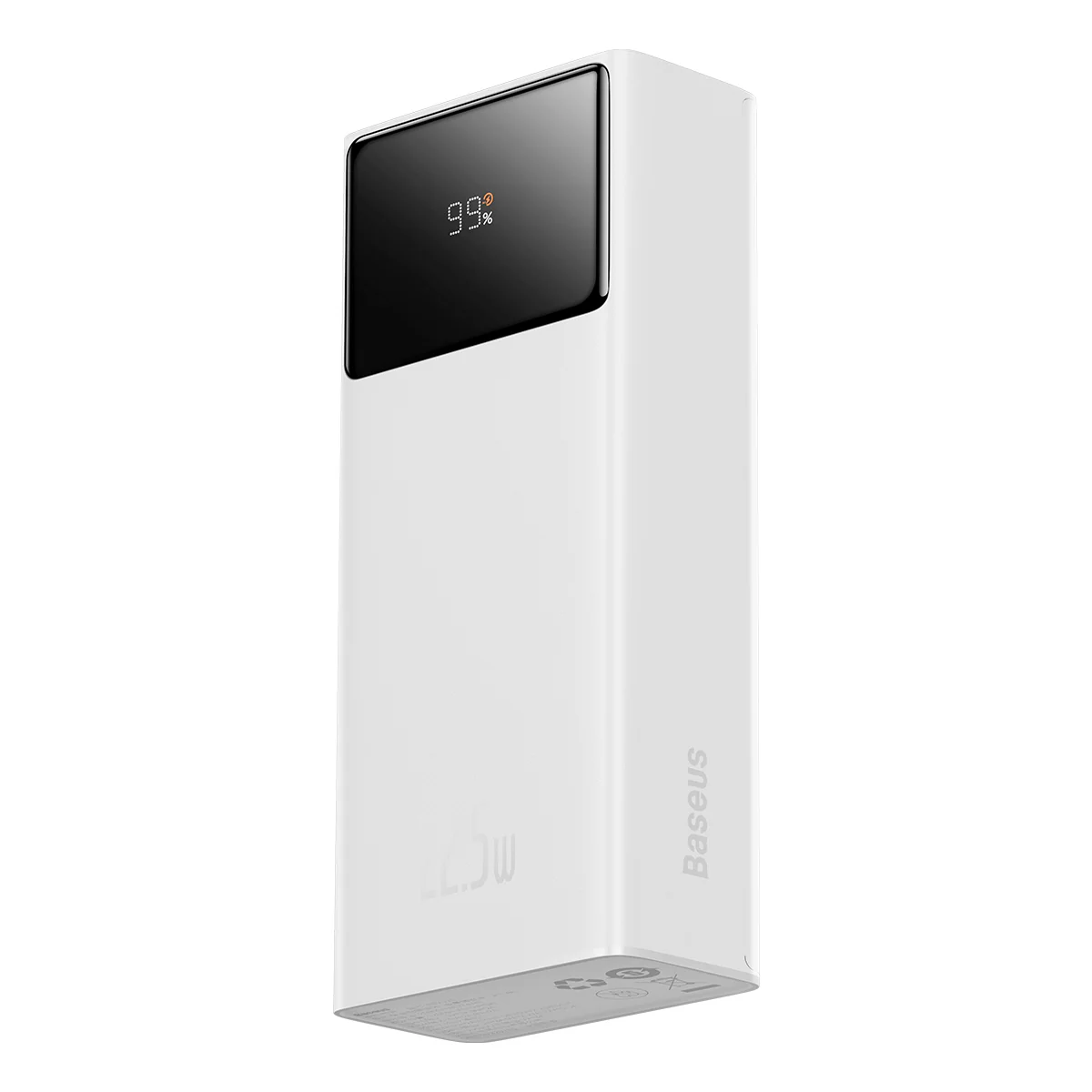Baseus Star Lord External Battery, 30000mAh, 22.5W, QC + PD, 1 x USB-C - 2 x USB-A, White PPXJ080102