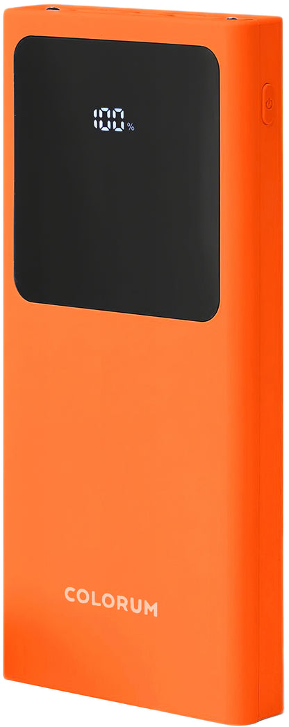 Colorum CPB10-02 External Battery, 10000mAh, 10W, 2 x USB-A, Orange