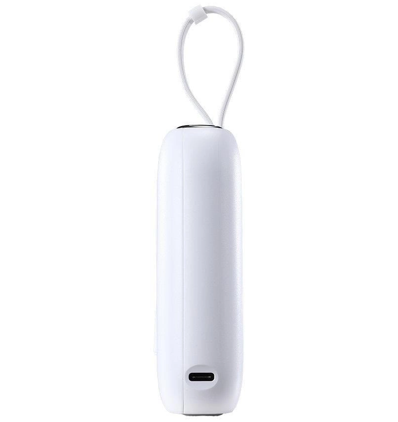 Joyroom Colorful Series JR-L012 External Battery, 10000mAh, 22.5W, QC + PD, 1 x Lightning - 2 x USB-C, White