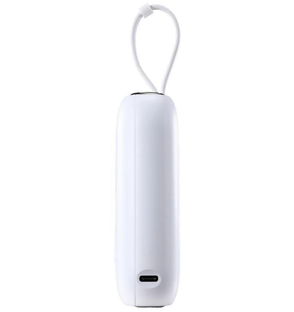 Joyroom Colorful Series JR-L012 External Battery, 10000mAh, 22.5W, QC + PD, 1 x Lightning - 2 x USB-C, White