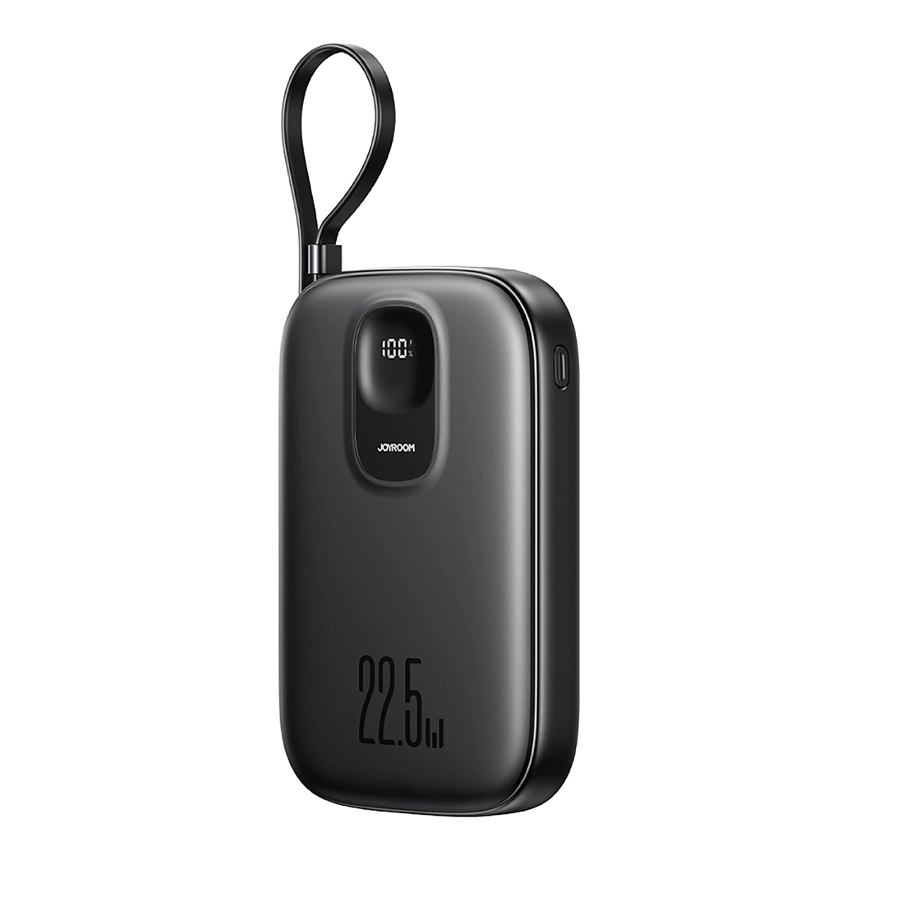 Joyroom JR-PBF18 External Battery, 10000mAh, 22.5W, QC + PD, 1 x Lightning - 1 x USB-A - 1 x USB-C, Black
