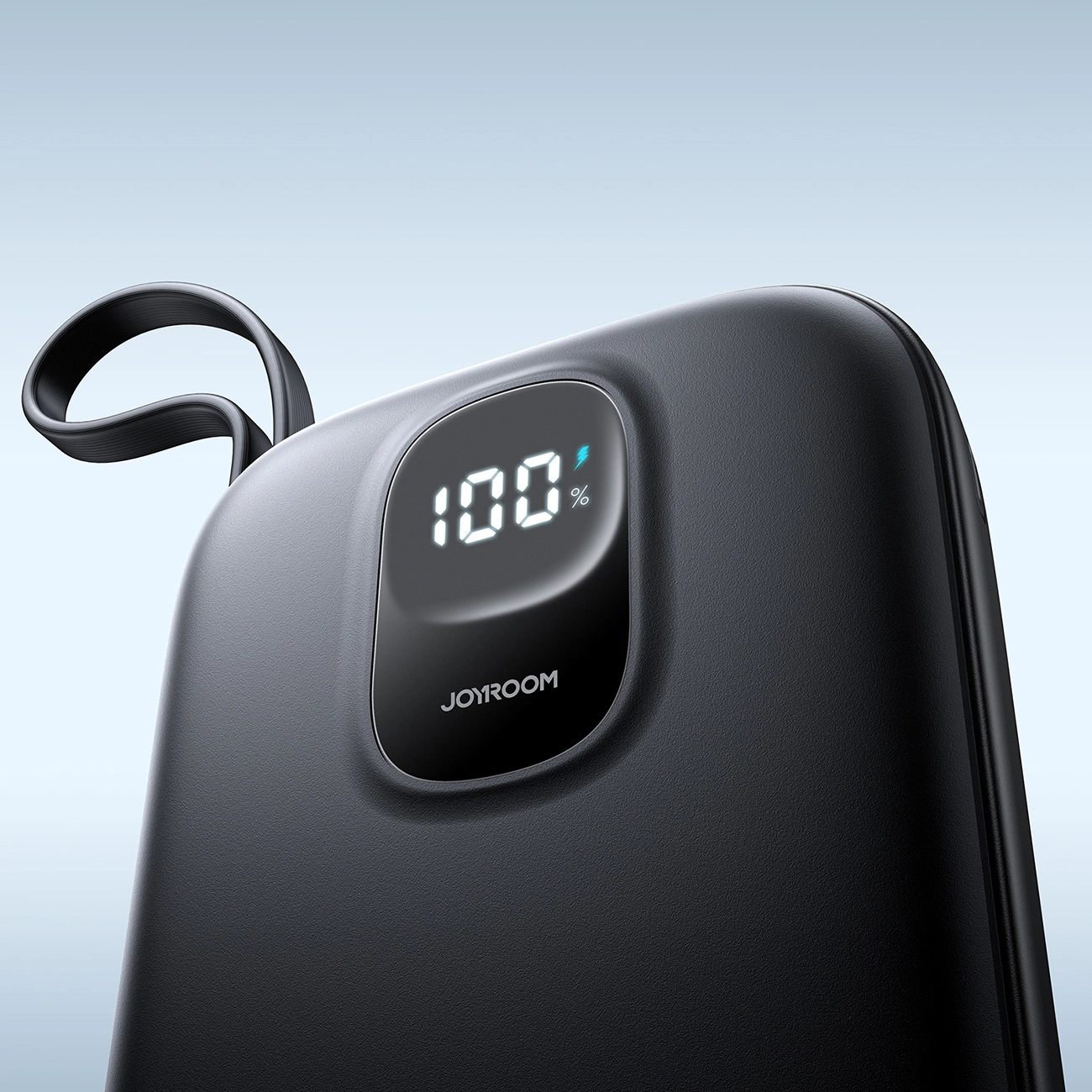 Joyroom JR-PBF18 External Battery, 10000mAh, 22.5W, QC + PD, 1 x Lightning - 1 x USB-A - 1 x USB-C, Black