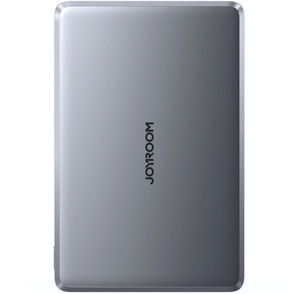 External Battery Joyroom JR-PBM08 MagSafe, 5000mAh, 20W, PD + FQI, 1 x QI - 1 x USB-C, Gray