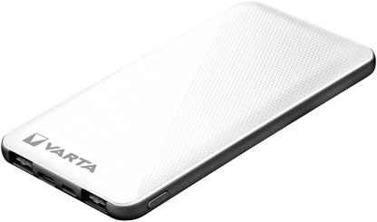 Varta Energy External Battery, 5000mAh, 15W, 2 x USB-A - 1 x USB-C, White