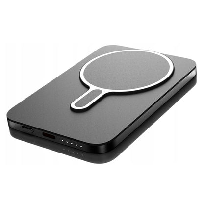 Wireless External Battery 3MK MagSnap Go, 5000mAh, 20W, PD + FQI, 1 x QI - 1 x USB-C, Gray