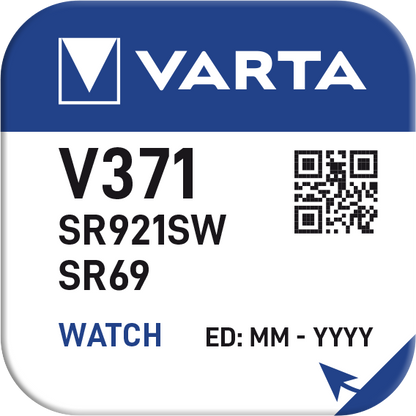 Varta battery, AG6 / V371