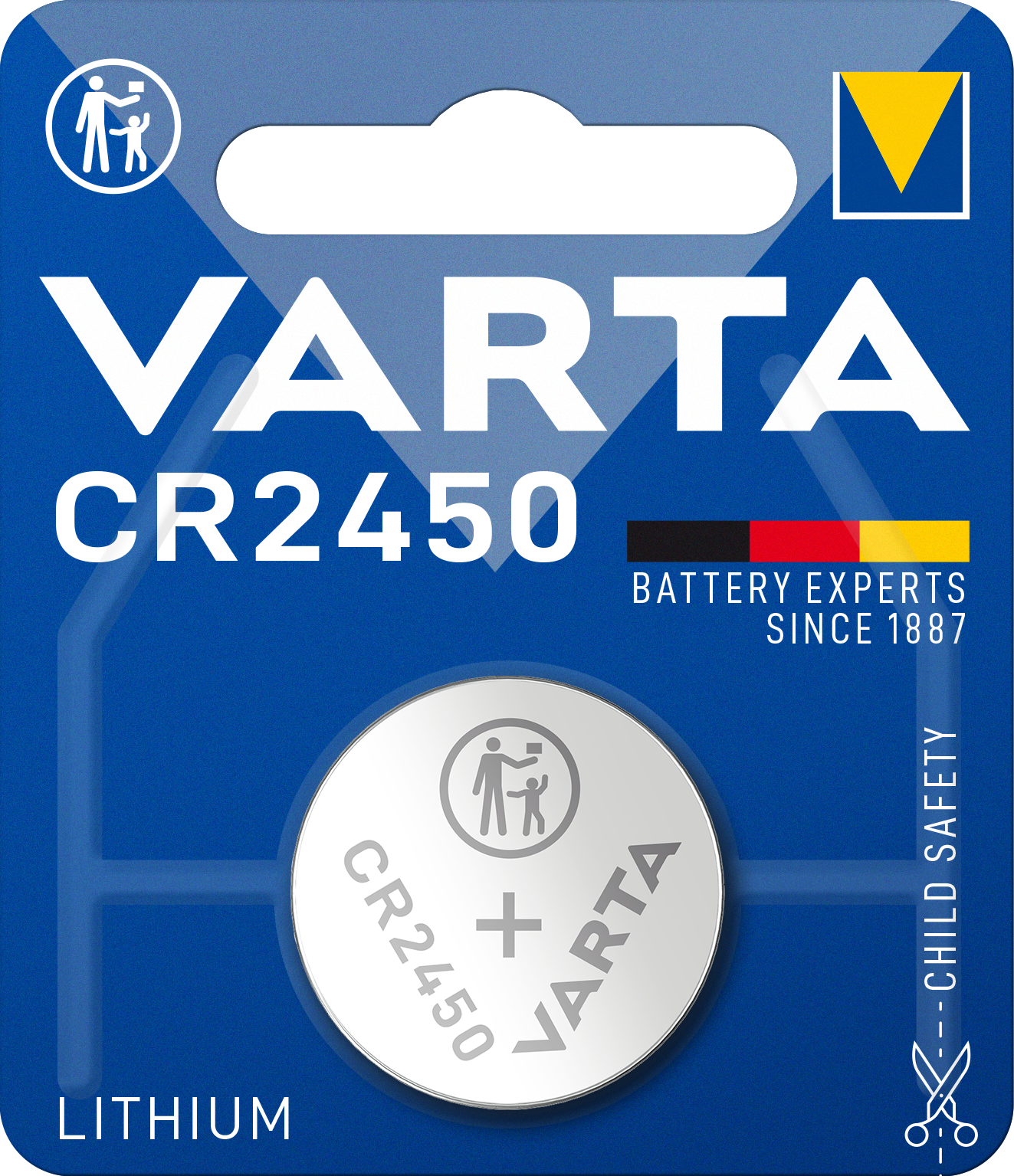 Varta battery, CR2450