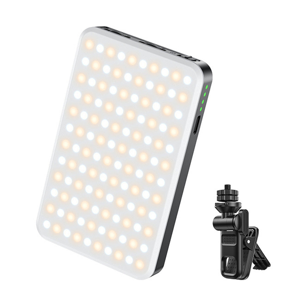 Yesido DH12 Selfie LED Flash, 6W, 120 x LED, Black