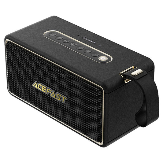 Acefast K3 Max Portable Bluetooth Speaker, 80W, RGB, Waterproof, Black