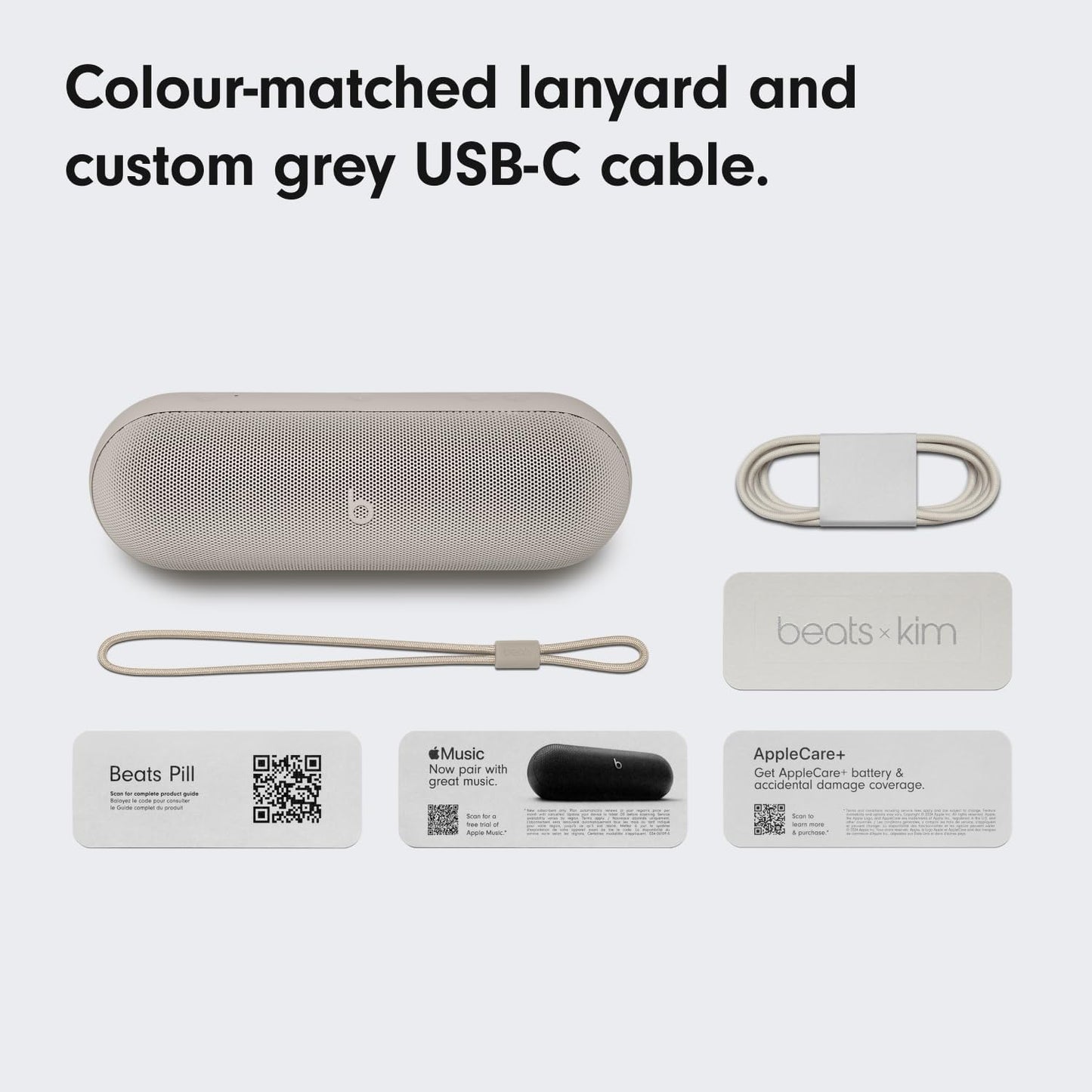 Portable Bluetooth Speaker Beats Pill Kim Kardashian Edition, Gray MAX24ZM/A