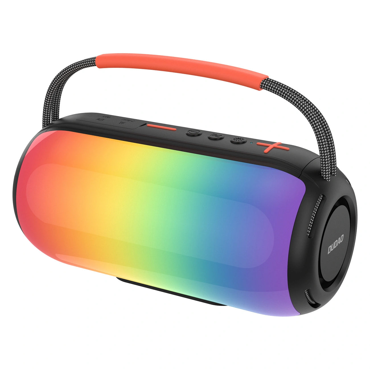 Dudao Y21 Portable Bluetooth Speaker, 2 x 5W, TWS, RGB, Black