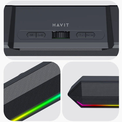 HAVIT SK772BT Bluetooth Speaker, 10W, Black