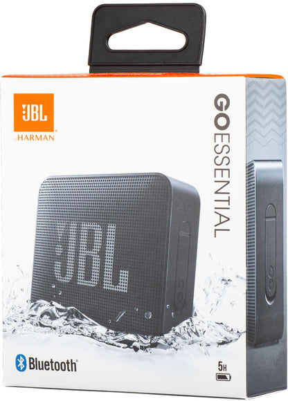 Portable Bluetooth Speaker JBL Go Essential, 3.1W, PartyBoost, Waterproof, Black JBLGOESBLK