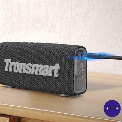 Tronsmart Trip Portable Bluetooth Speaker, 10W, TWS, Waterproof, Black