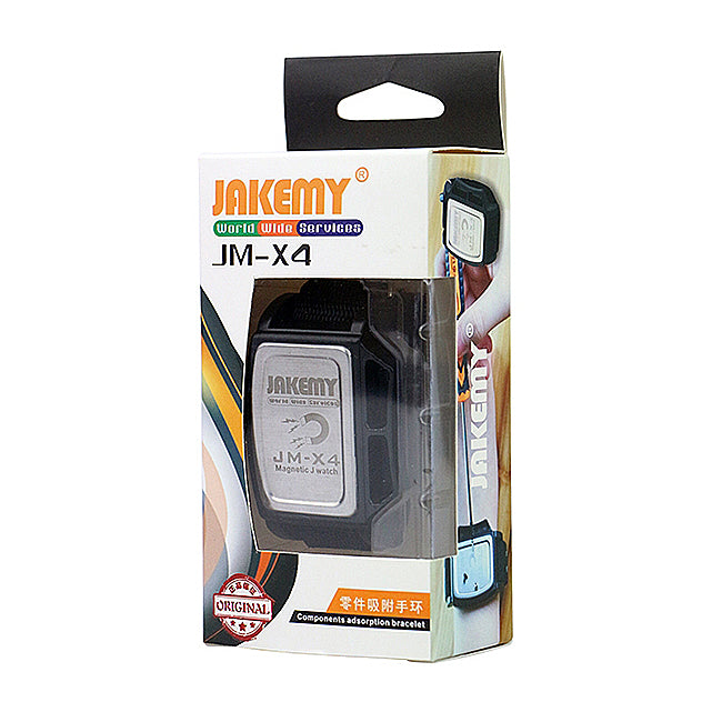 Jakemy JM-X4 Magnetic Bracelet, Black