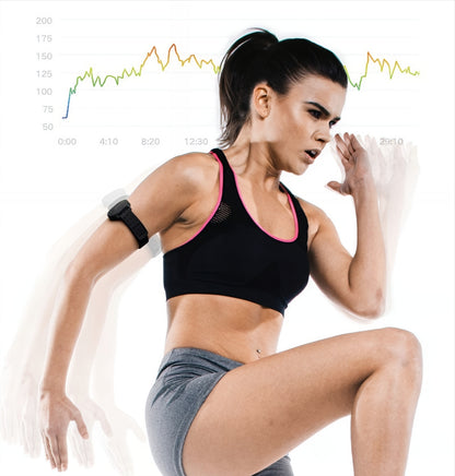 Cycplus H1 Heart Rate Monitoring Bracelet, Black