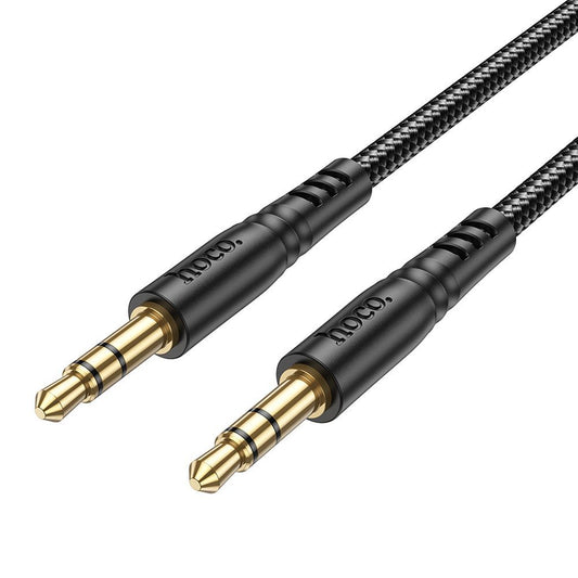 Audio Cable 3.5mm - 3.5mm HOCO UPA24, 1m, Black