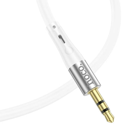 Lightning to 3.5mm Audio Cable HOCO UPA22, 1m, White