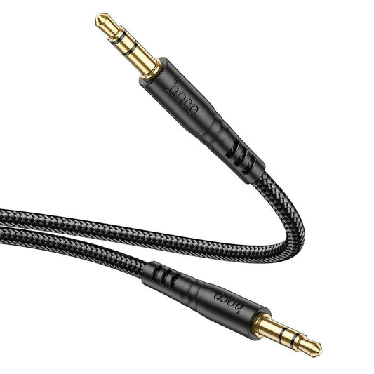 Audio Cable 3.5mm - 3.5mm HOCO UPA24, 1m, Black